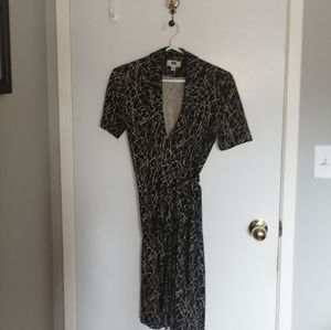 Diane Von Furstenburg Silk Wrap Dress